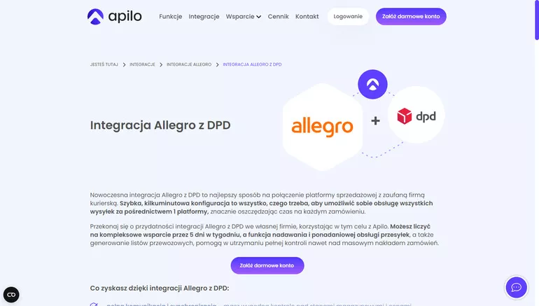 Wpływ integracji Allegro z DPD na poprawę obsługi klienta i szybkość dostaw | Apilo